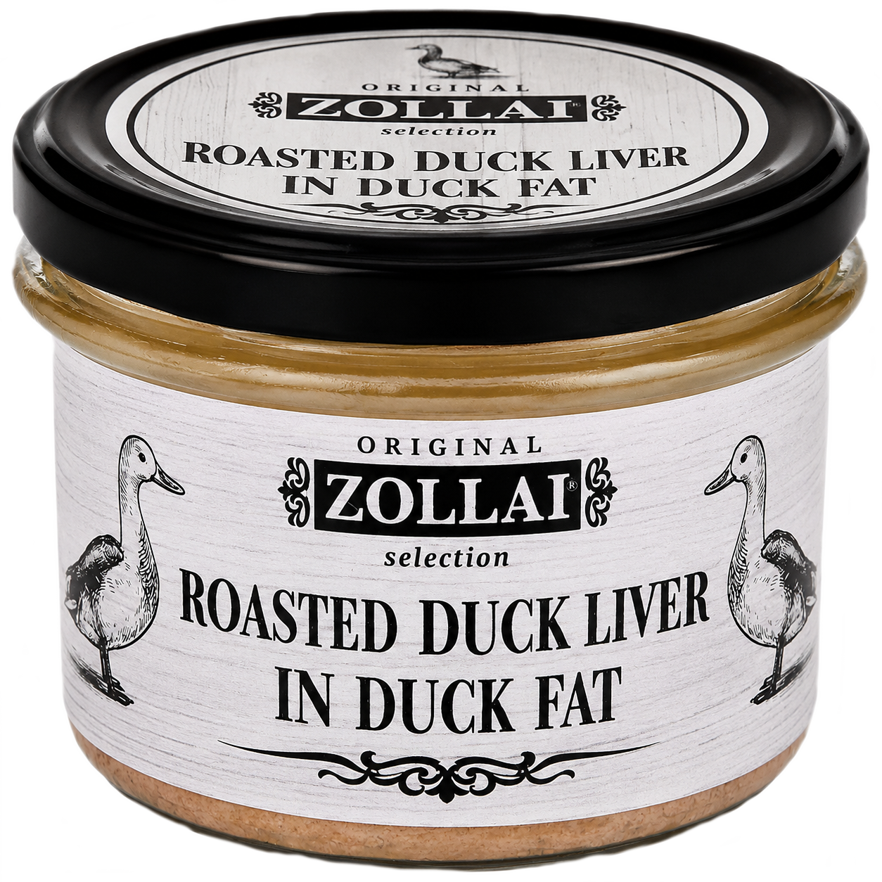Roasted Duck Liver Pieces in Duck Fat 160g | Zollai
